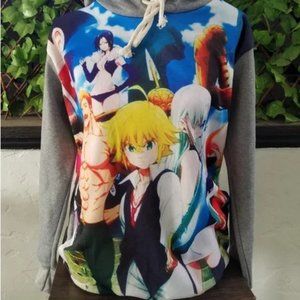 NEW anime seven deadly sins meliodas hoodie